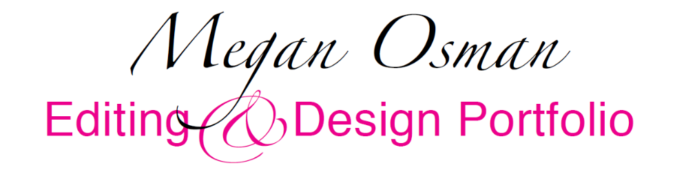 Megan Osman's Professional Editing Portfolio